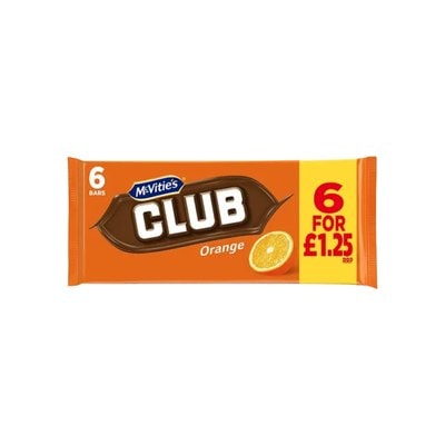 A picture of McVities Club Orange PM 