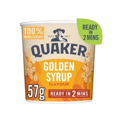 A picture of Quaker Oat So Simple Golden Syrup