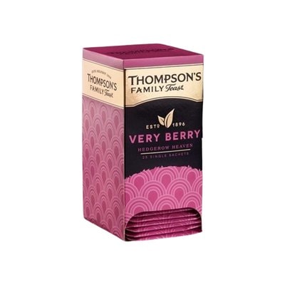 A picture of Very Berry Tea Thompsons string and tag