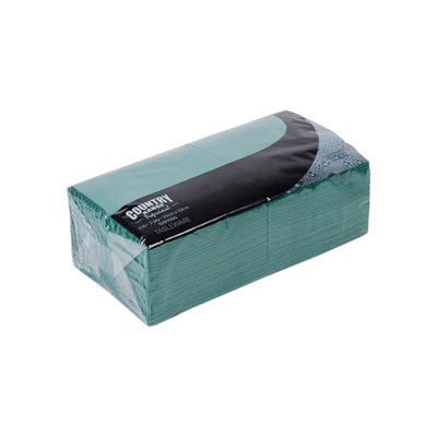 A picture of CRG 2ply Green Napkins CRG 250 2ply 33cm Green Napkin