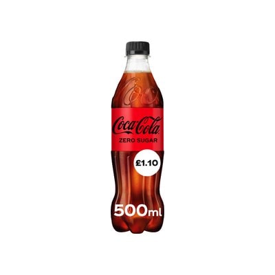 A picture of Coca Cola Zero Sugar PM £1.20
