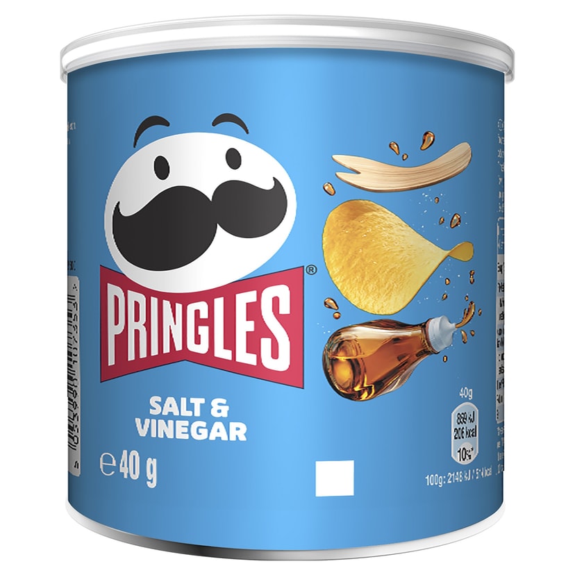 A picture of Pringles Salt & Vinegar